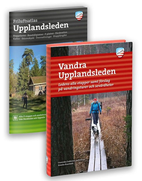 Paket: Vandra Upplandsleden + friluftsatlas